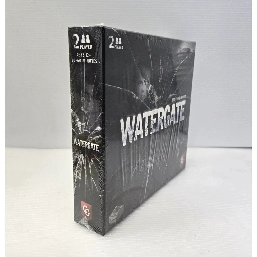 Watergate Historical Strategy Board Game Capstone Games NEW Sealed